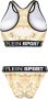 Plein Sport Bikini met barokprint Beige - Thumbnail 2