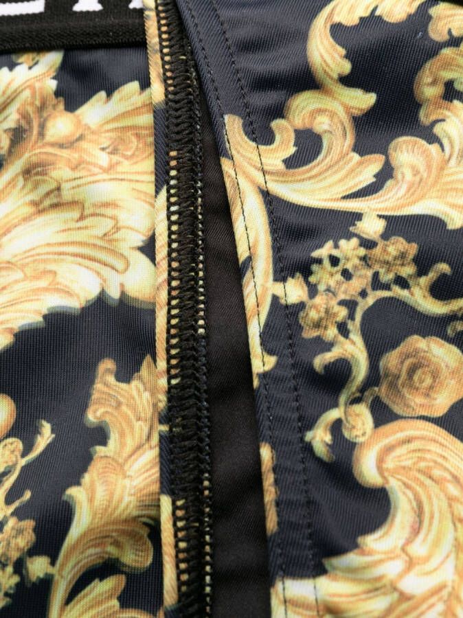 Plein Sport Bikini met barokprint Zwart