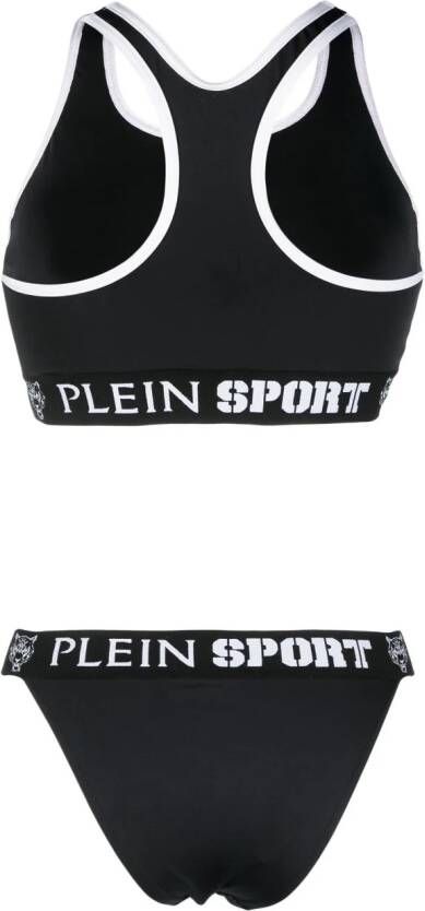 Plein Sport Bikini met barokprint Zwart