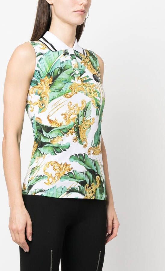 Plein Sport Blouse met bloemenprint Groen