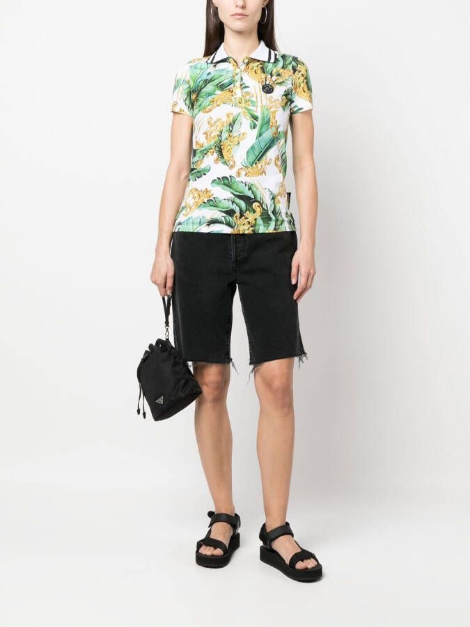 Plein Sport Blouse met bloemenprint Groen