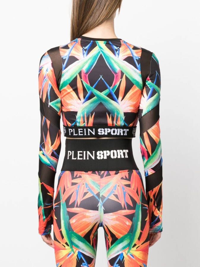 Plein Sport Top met lange mouwen Zwart