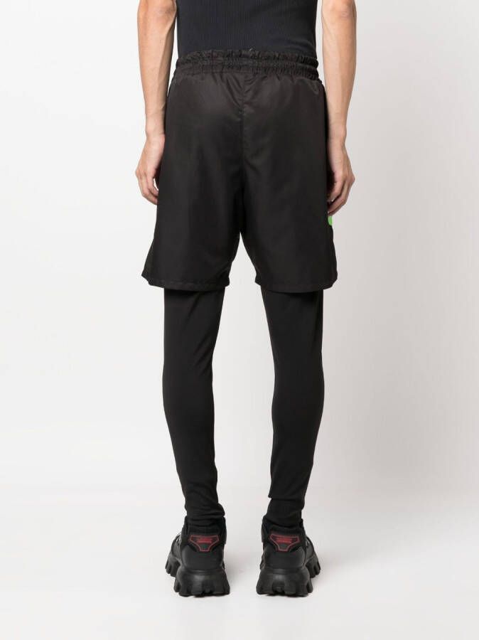 Plein Sport Overhemd met camouflageprint Zwart
