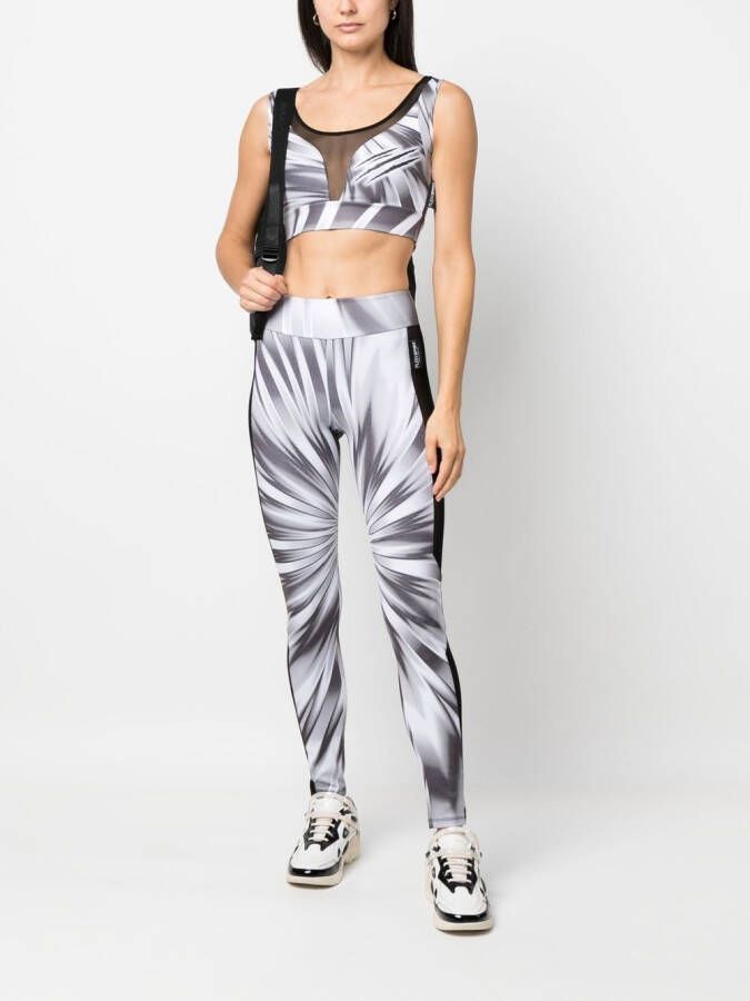 Plein Sport Cropped top Wit