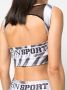 Plein Sport Cropped top Wit - Thumbnail 5