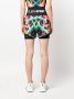 Plein Sport Hardloopshorts met bloemenprint Zwart - Thumbnail 4