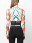 Plein Sport Top met bloemenprint Oranje - Thumbnail 3
