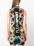 Plein Sport Blouse met bloemenprint Zwart - Thumbnail 4
