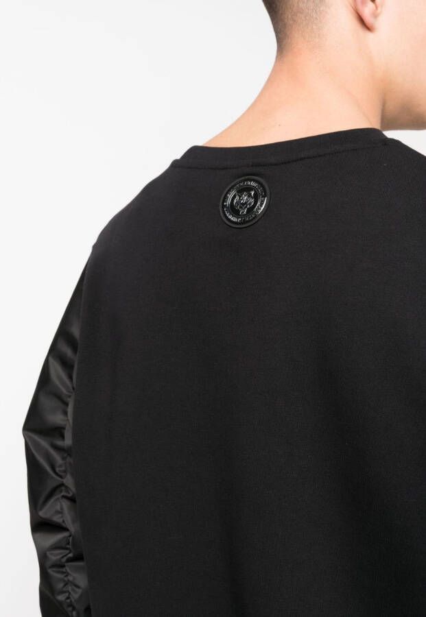 Plein Sport Katoenen sweater Zwart