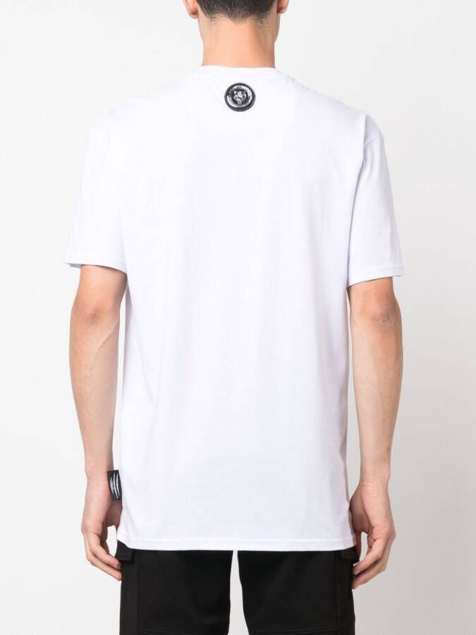 Plein Sport T-shirt met print Wit