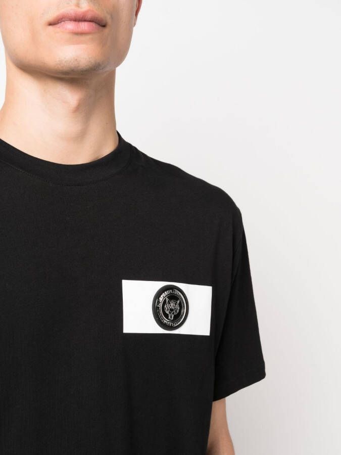 Plein Sport T-shirt met grafische print Zwart