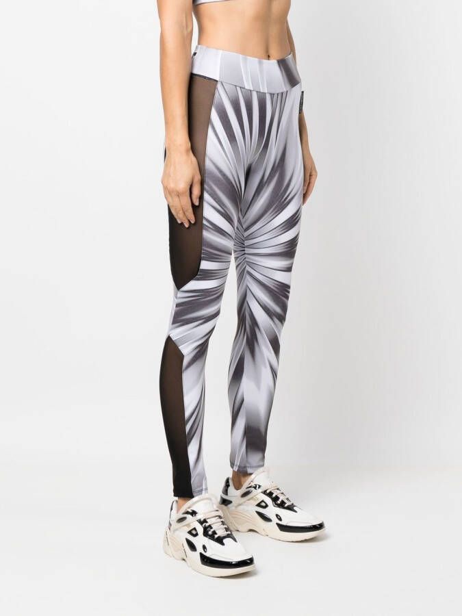 Plein Sport High waist legging Wit