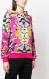 Plein Sport Hoodie met grafische print Roze - Thumbnail 3