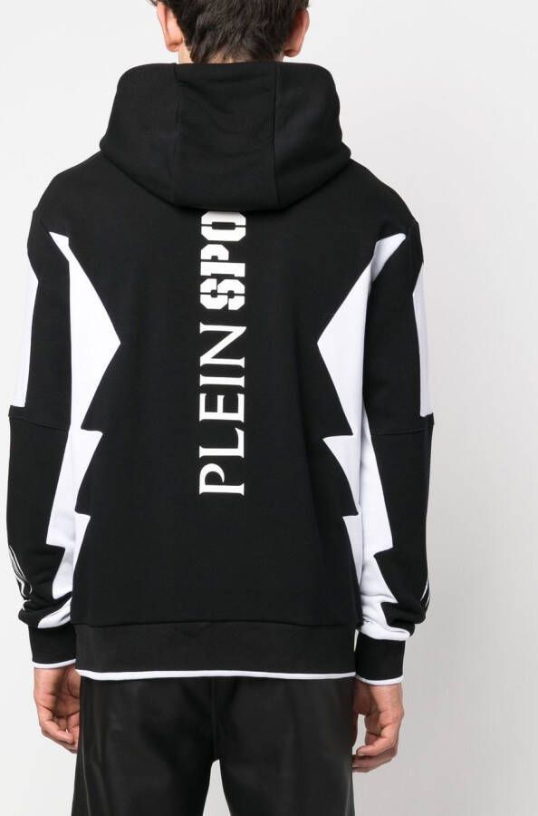 Plein Sport Hoodie met lange mouwen Zwart