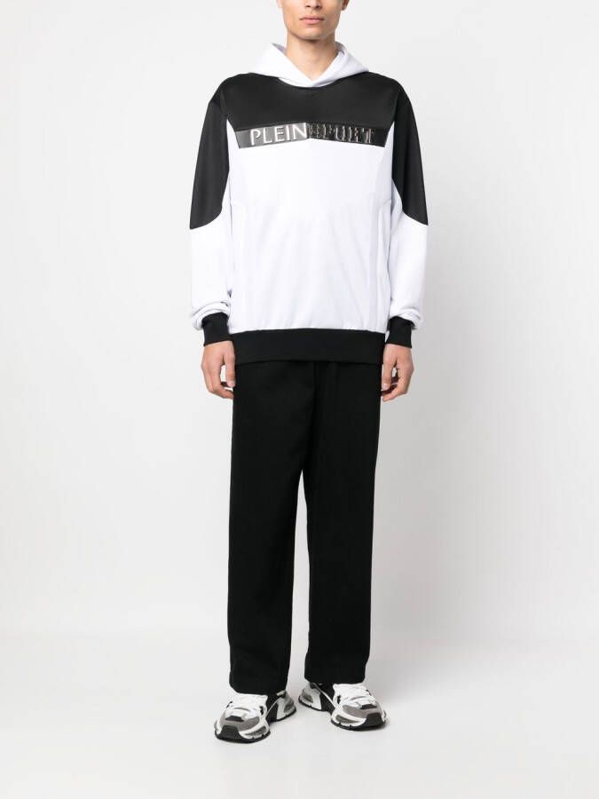 Plein Sport Hoodie met lange mouwen Zwart