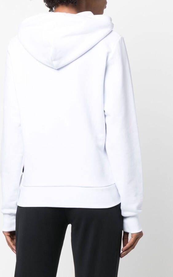 Plein Sport Hoodie met logoprint Wit