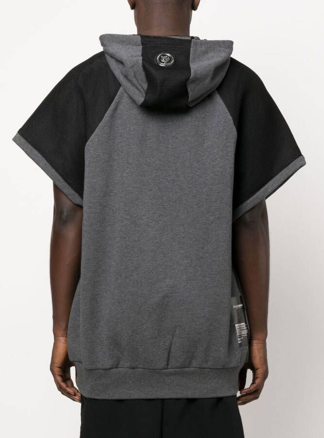 Plein Sport Hoodie met print Zwart