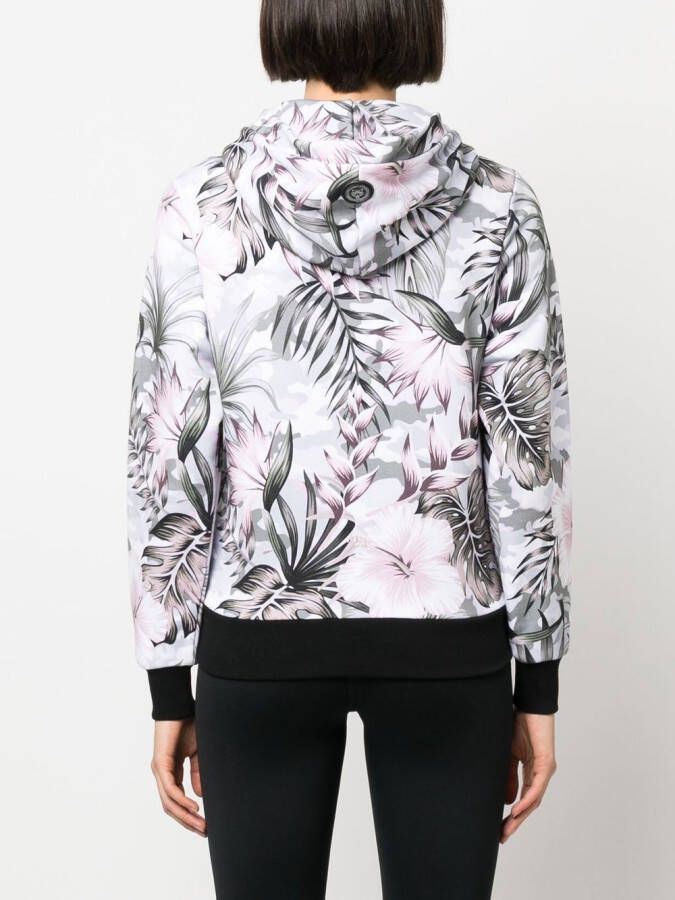 Plein Sport Hoodie met tijgerprint Grijs