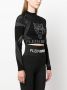 Plein Sport Cropped top Zwart - Thumbnail 3