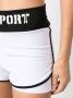 Plein Sport Joggingshorts met logo tailleband Wit - Thumbnail 5