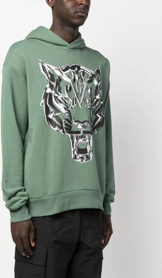 Plein Sport Katoenen sweater Groen