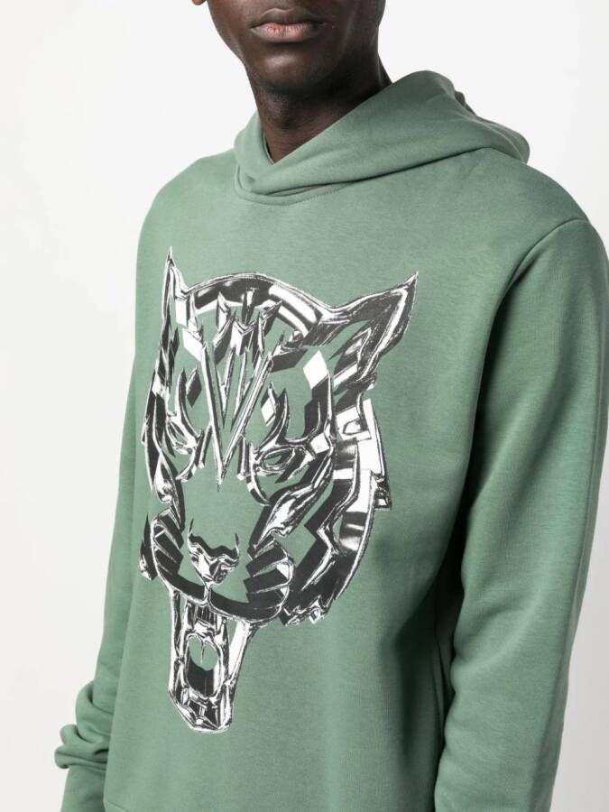 Plein Sport Katoenen sweater Groen