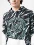 Plein Sport Hoodie met colourblock Zwart - Thumbnail 5