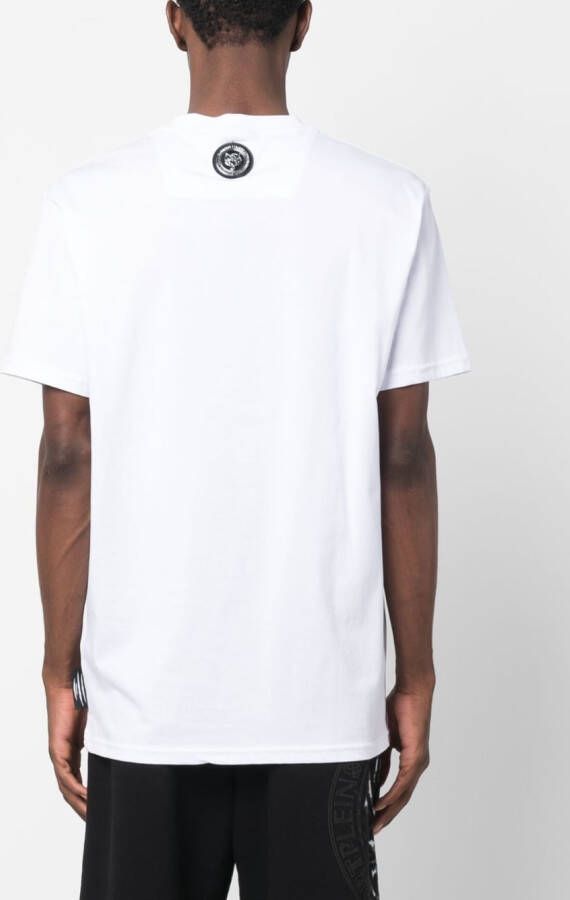 Plein Sport T-shirt met logoprint Wit