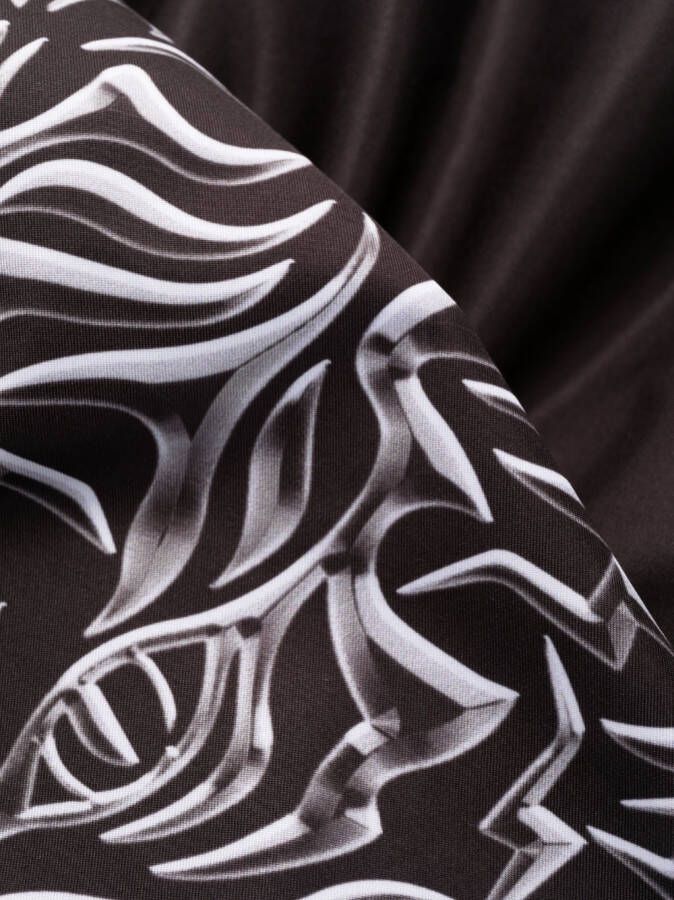 Plein Sport Zwembroek met logoprint Zwart