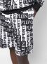 Plein Sport Trainingsshorts met logoprint Zwart - Thumbnail 5