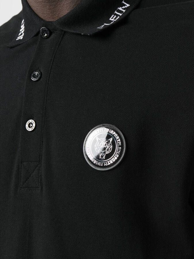 Plein Sport Overhemd met tijgerprint Zwart