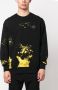 Plein Sport Sweater met verfspatten Zwart - Thumbnail 3