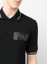 Plein Sport Poloshirt met logopatch Zwart - Thumbnail 5