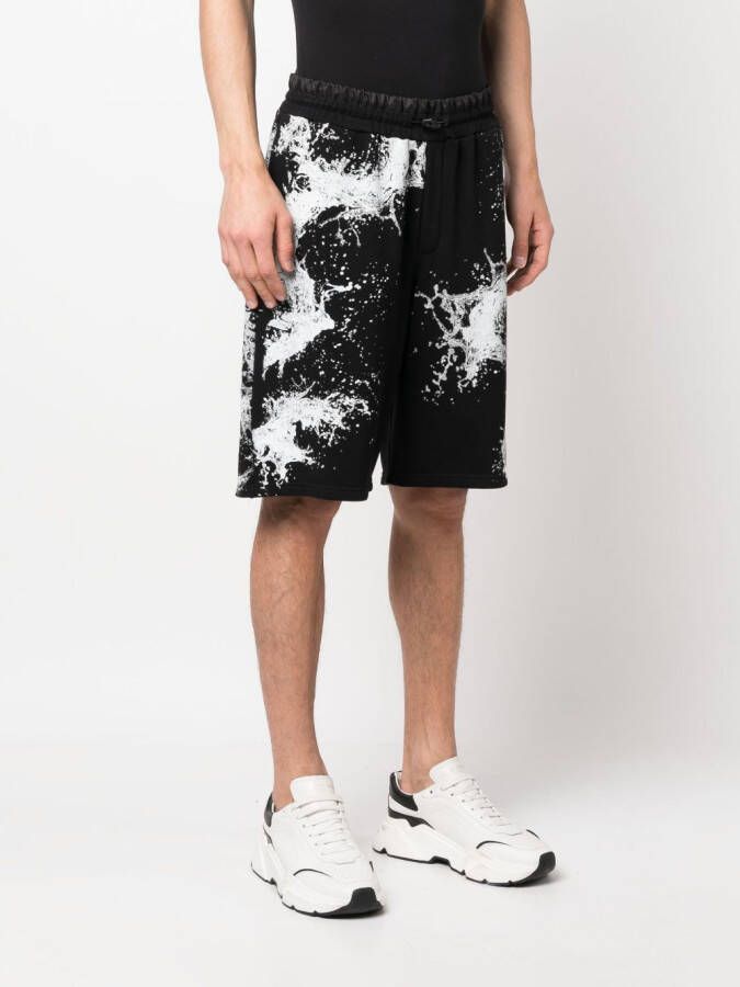 Plein Sport Trainingsbroek met print Zwart