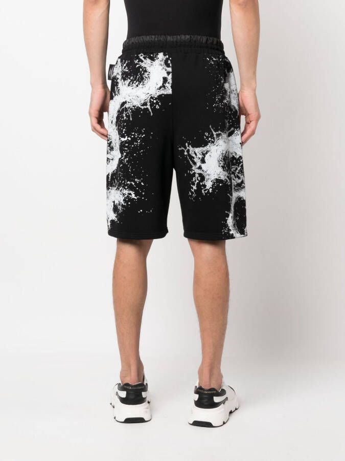 Plein Sport Trainingsbroek met print Zwart