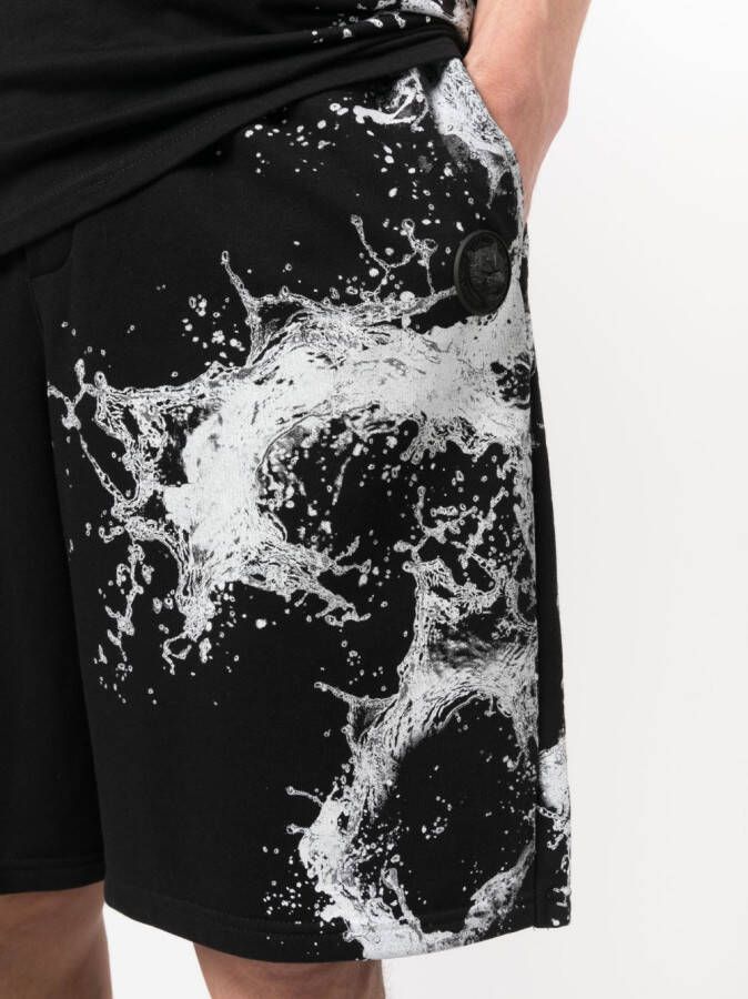 Plein Sport Trainingsbroek met print Zwart
