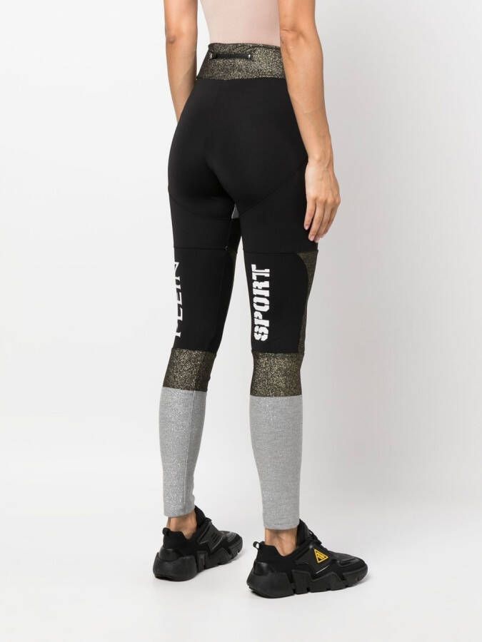 Plein Sport Stretch legging Zwart