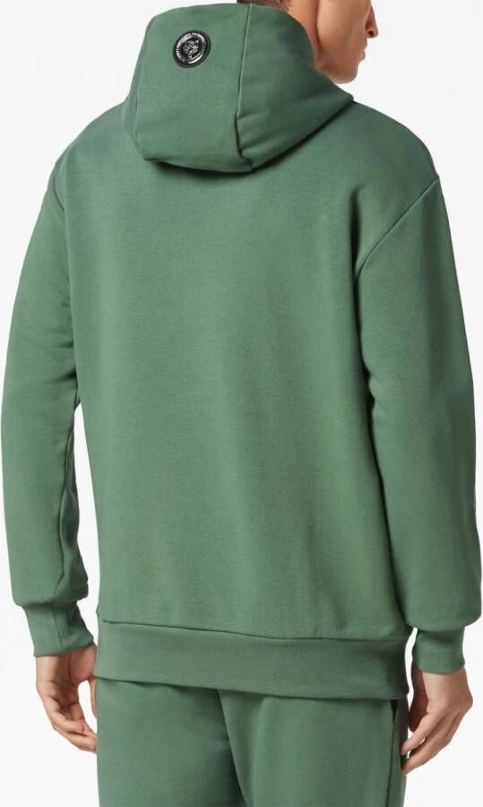 Plein Sport Sweater met borduurwerk Groen