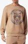 Plein Sport Sweater met logoprint Bruin - Thumbnail 3
