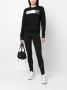 Plein Sport Sweater met metallic logo Zwart - Thumbnail 2