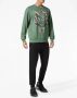 Plein Sport Sweater met tijgerprint Groen - Thumbnail 2