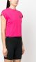 Plein Sport T-shirt met logopatch Roze - Thumbnail 3