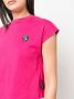 Plein Sport T-shirt met logopatch Roze - Thumbnail 5