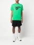 Plein Sport T-shirt met logoprint Groen - Thumbnail 2