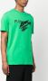 Plein Sport T-shirt met logoprint Groen - Thumbnail 3