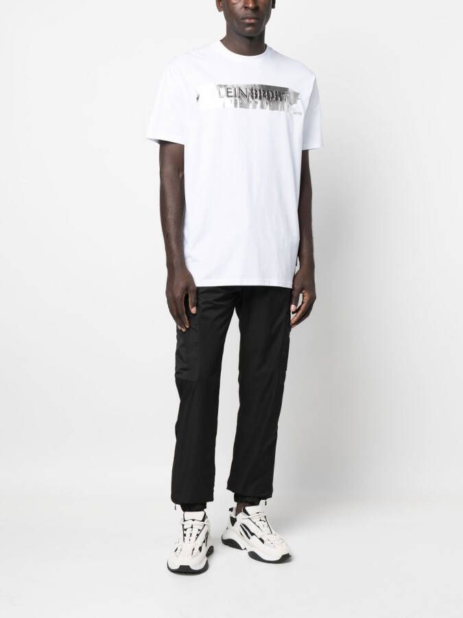 Plein Sport T-shirt met logoprint Wit