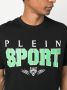 Plein Sport T-shirt met logoprint Zwart - Thumbnail 5