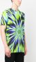 Plein Sport T-shirt met tie-dye print Groen - Thumbnail 4