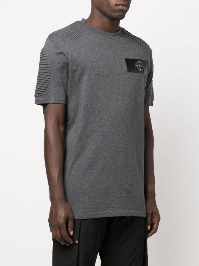 Plein Sport T-shirt met tijgerprint Grijs