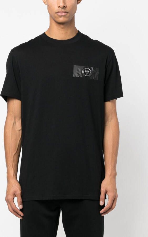Plein Sport T-shirt met tijgerprint Zwart